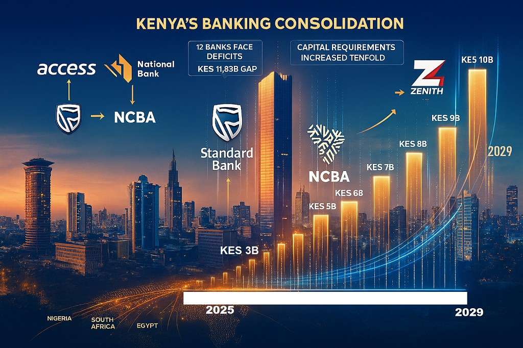 African Banking Giants Eye Kenya as Capital Requirements Reshape the Sector