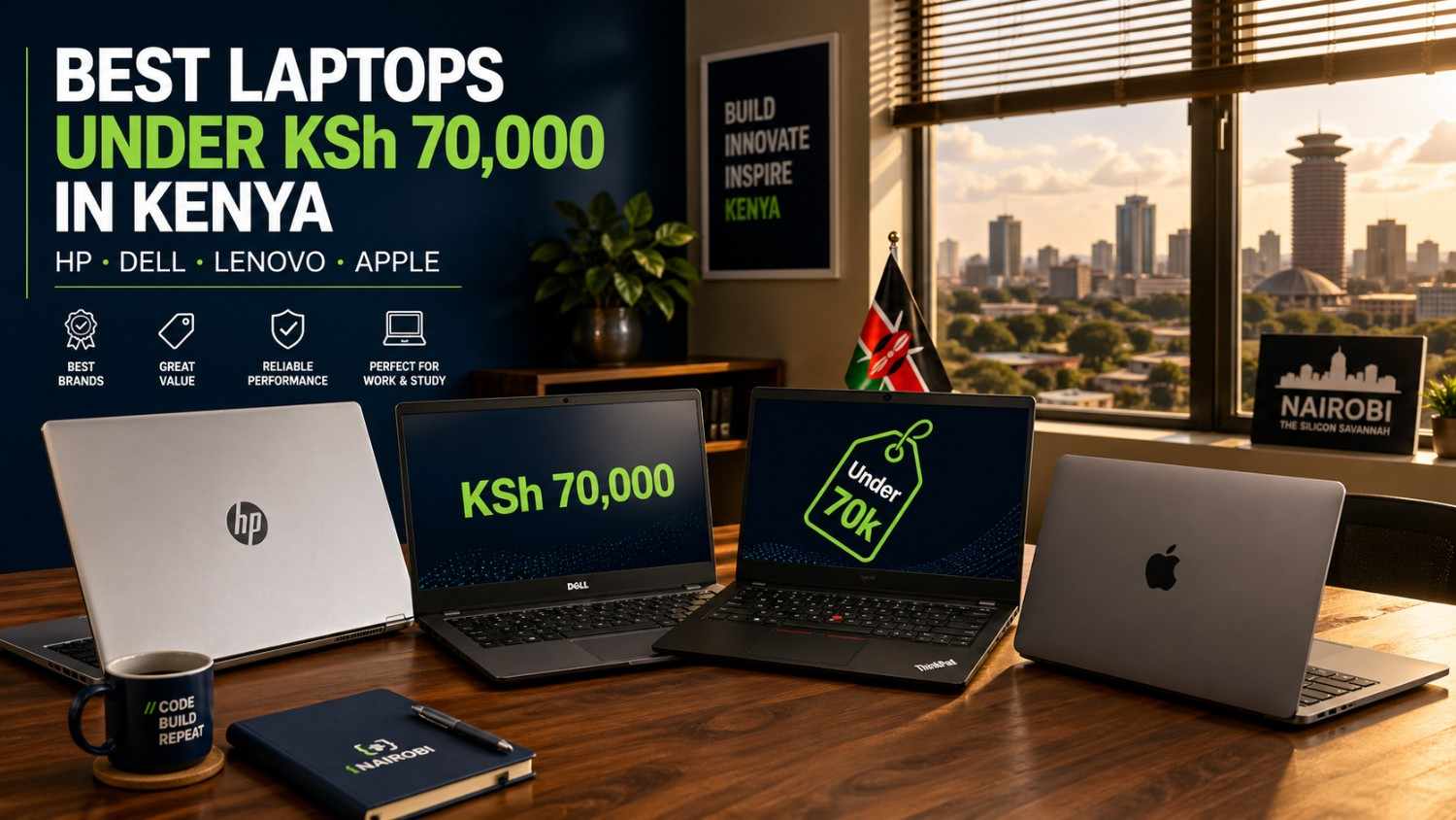 Best Laptops Under KSh 70,000 in Kenya