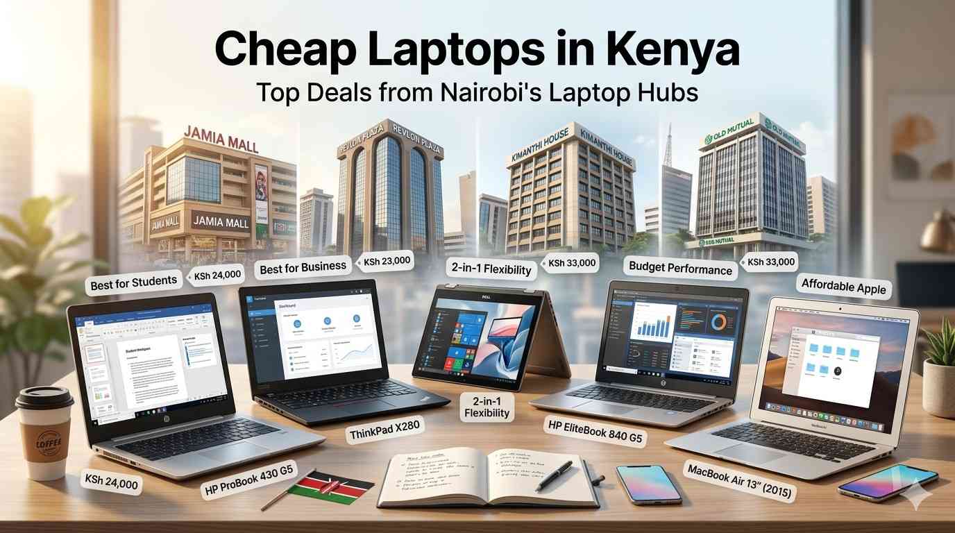 Where to Buy Cheap Laptops in Kenya