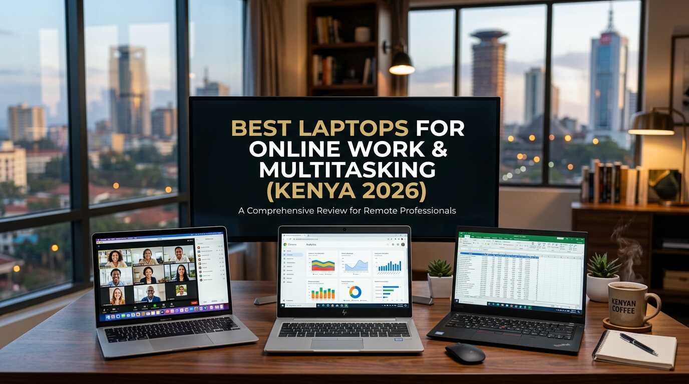 The Best Laptop for Online Work & Multitasking in Kenya