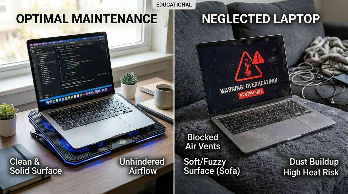 Laptop care tips – factors that affect laptop lifespan