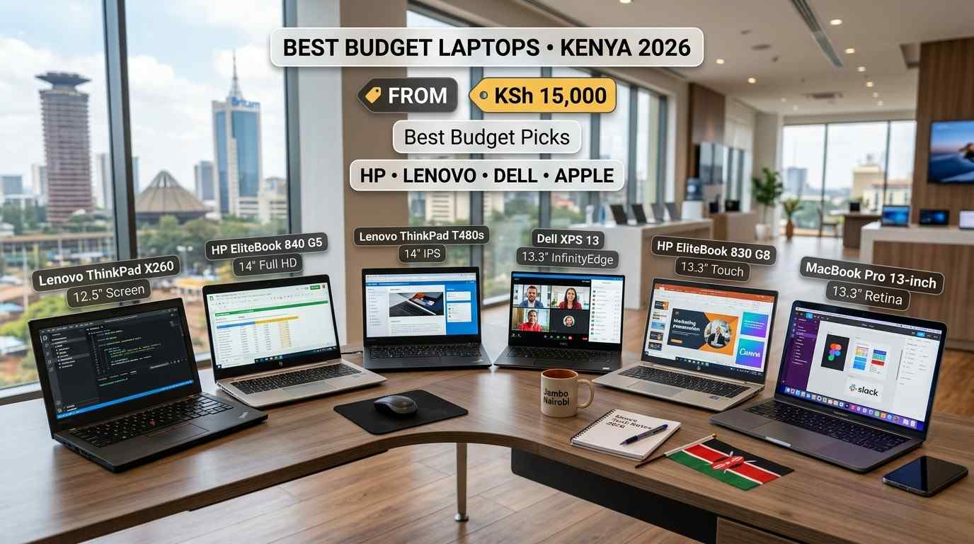 Best Budget Laptops in Kenya: Top 6 Picks