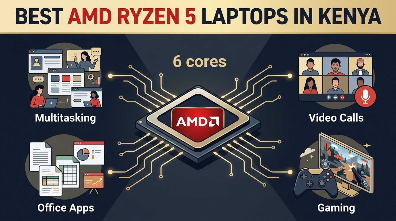 Best AMD Ryzen 5 Laptops in Kenya: Top 9 Picks