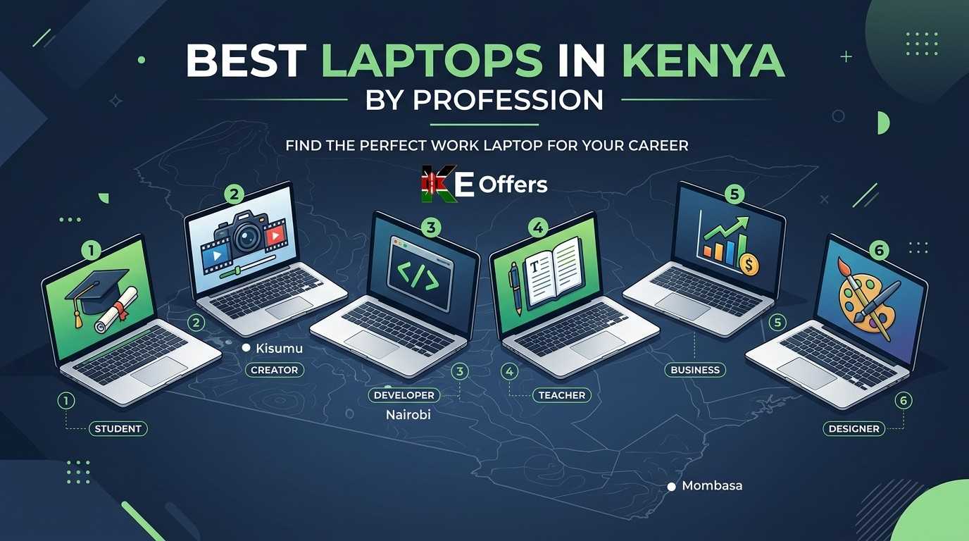 Best Laptops by Profession in Kenya: Find the Right Machine