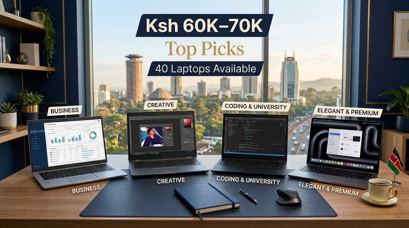 Best Laptops Between 60k and 70k in Kenya: Top Picks