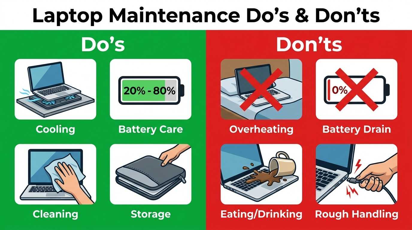 Laptop Maintenance Guide: How to Prevent Problems