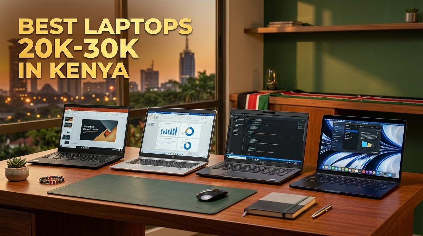 Best Laptops Between 20K & 30K in Kenya: Top Picks