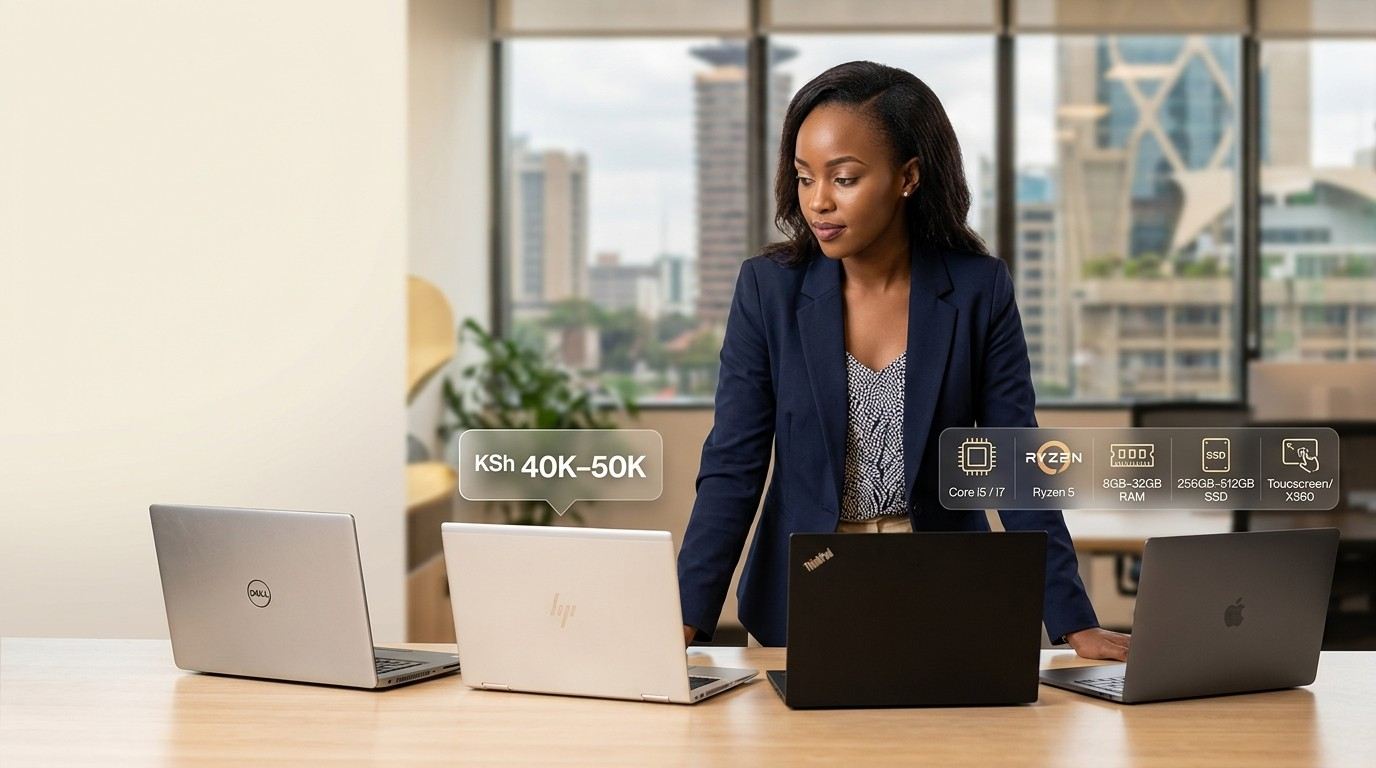 Best Laptops Between 40K and 50K in Kenya: Top Picks