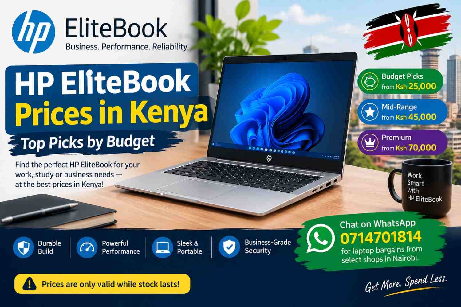 HP EliteBook Prices in Kenya: Best Picks by Budget